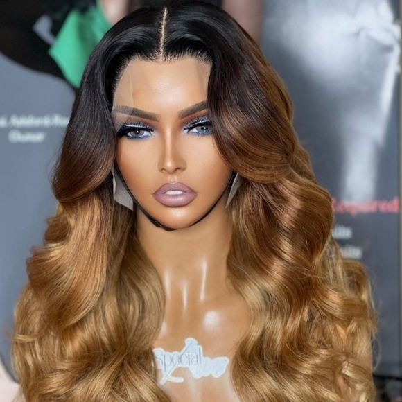 New Long Wavy Human Hair Extensions Blend 3 Bundles Extra Full - Picture 1 of 9